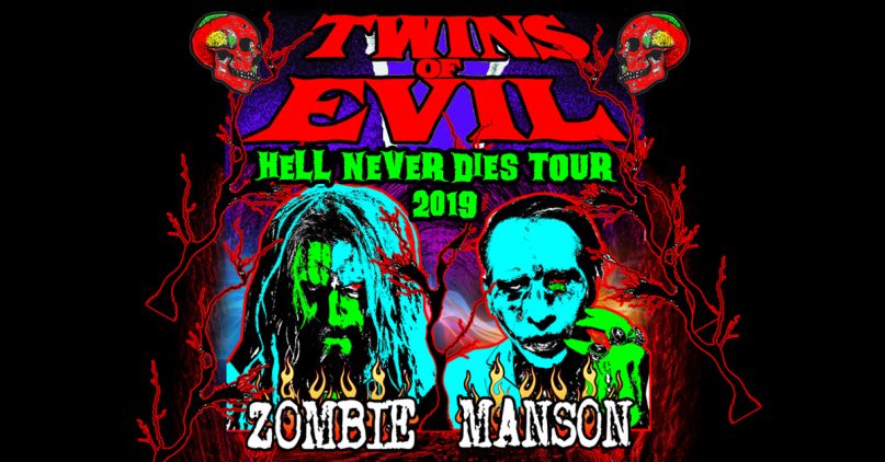 Rob Zombie Tour 2024 Tickets And Dates Concerts Rob Zombie Twins Of